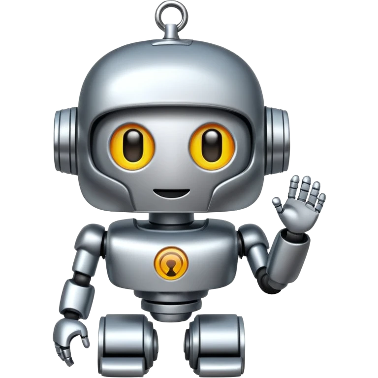 pricetag on digital bot logo emoji