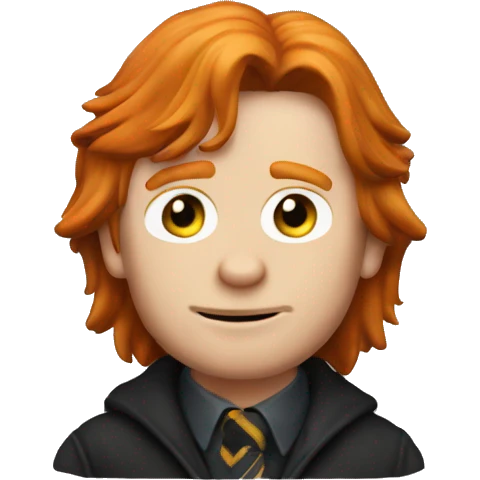 ron, ron weasley, figure emoji