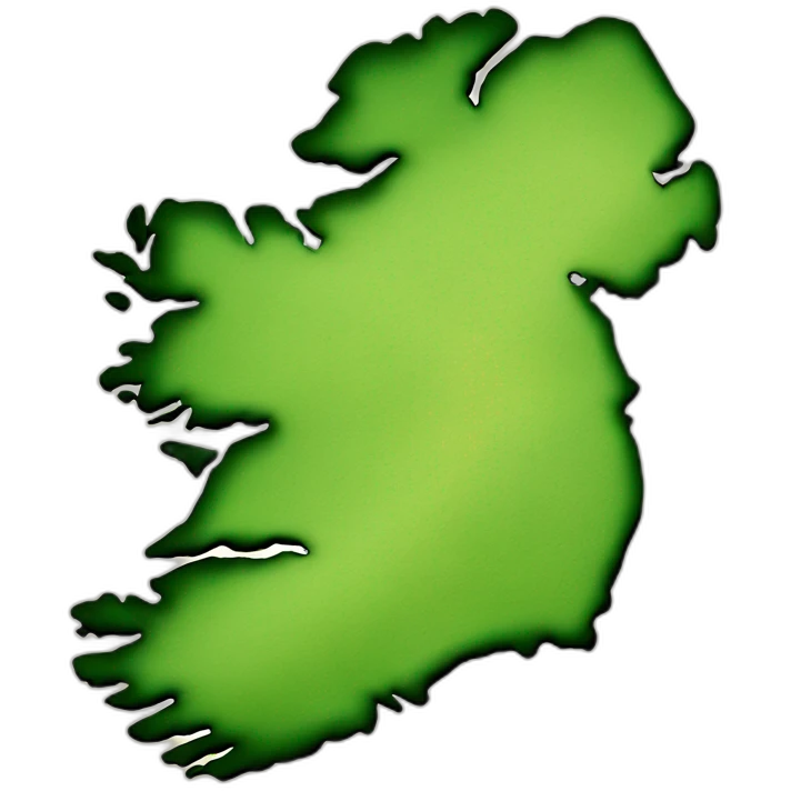 Map of Ireland  emoji