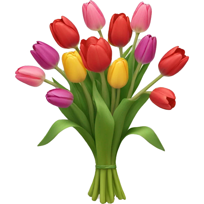Tulip bouquet  emoji