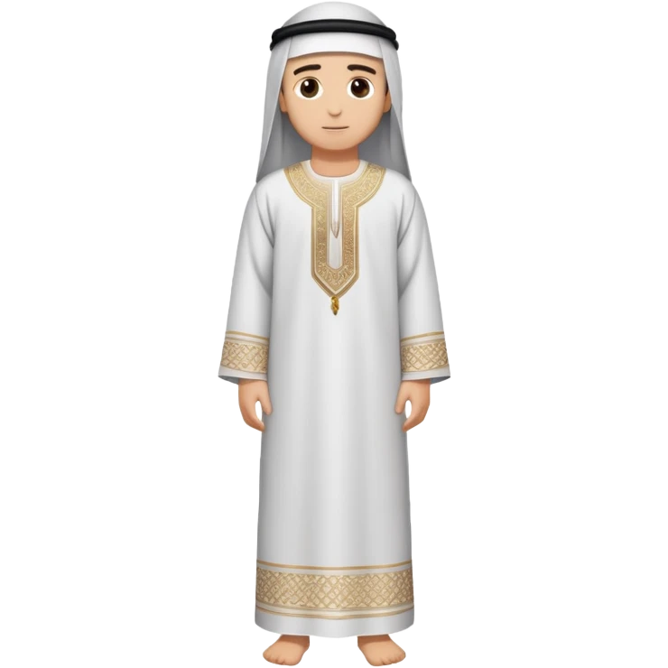 arabic thobe emoji