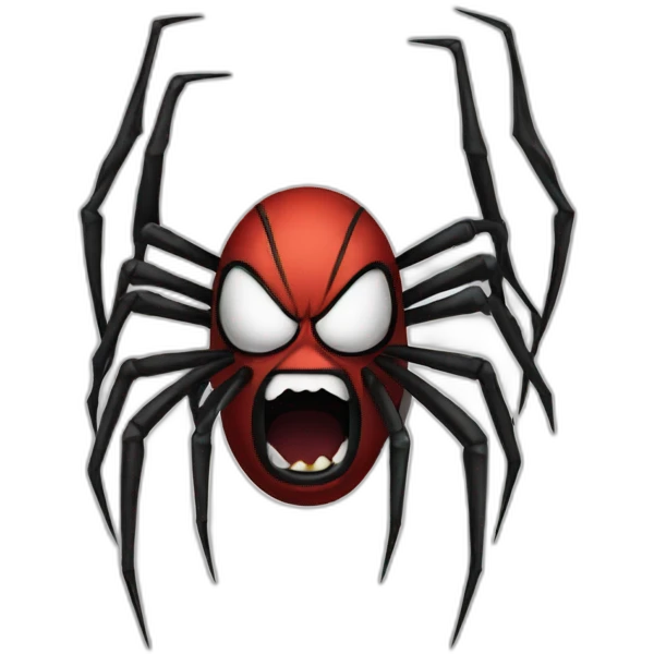 Angry Spider emoji