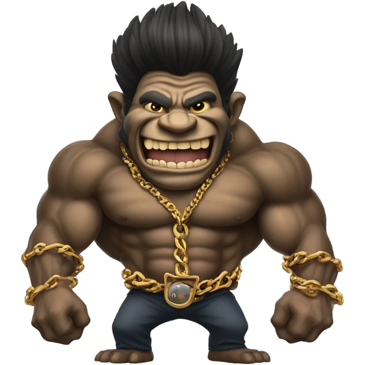 Mob boss troll emoji