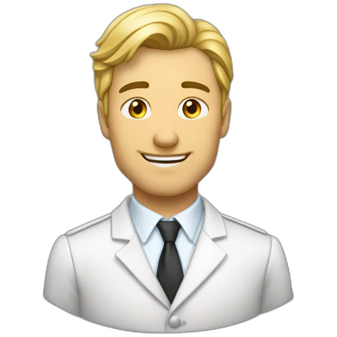 белый мужчина лысая голова черная борода с сединой с карими глазами emoji