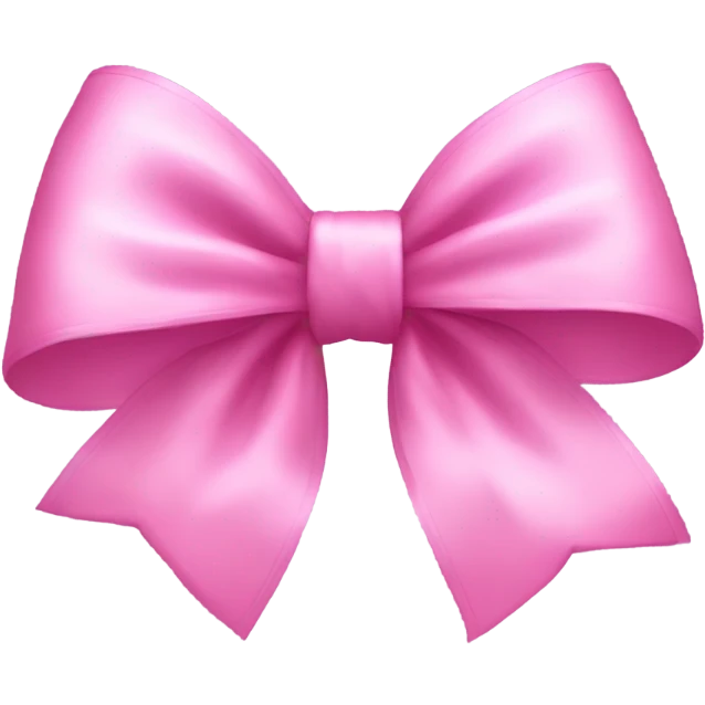 pink bow emoji