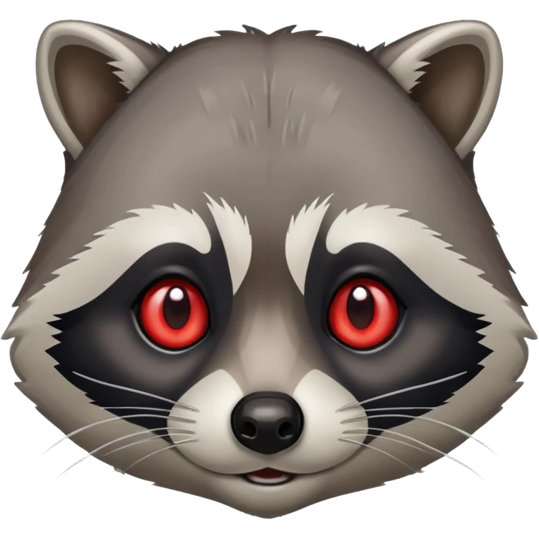 Raccoon on drugs emoji