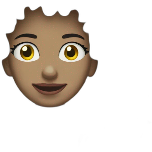 Lisa Simpson avec des billets emoji