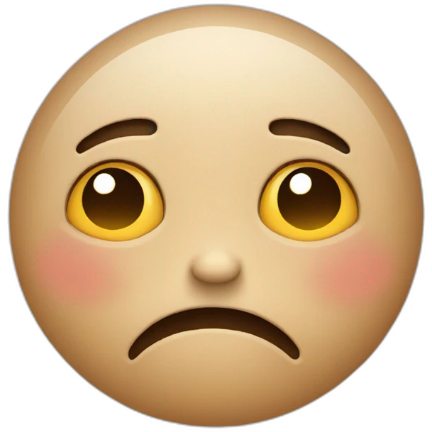 Happy sad emoji