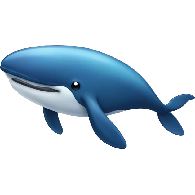 Whale with ears emoji