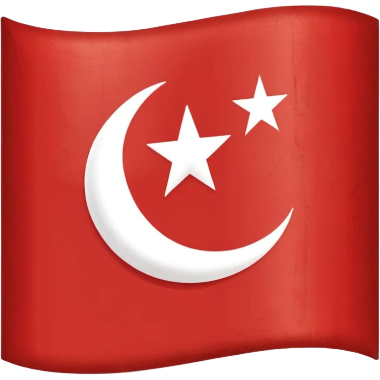 Osmanlı bayrağı  emoji