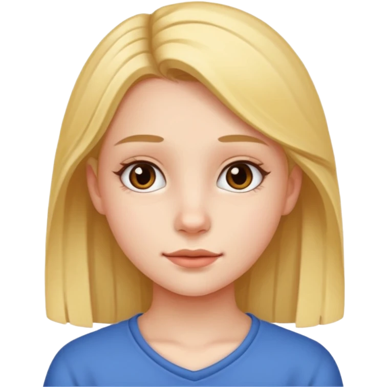 Stikers of a girl which ha 15 years old emoji