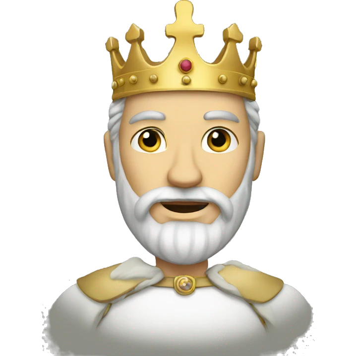 white king emoji