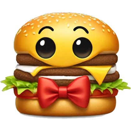 McDonalds with a bow emoji