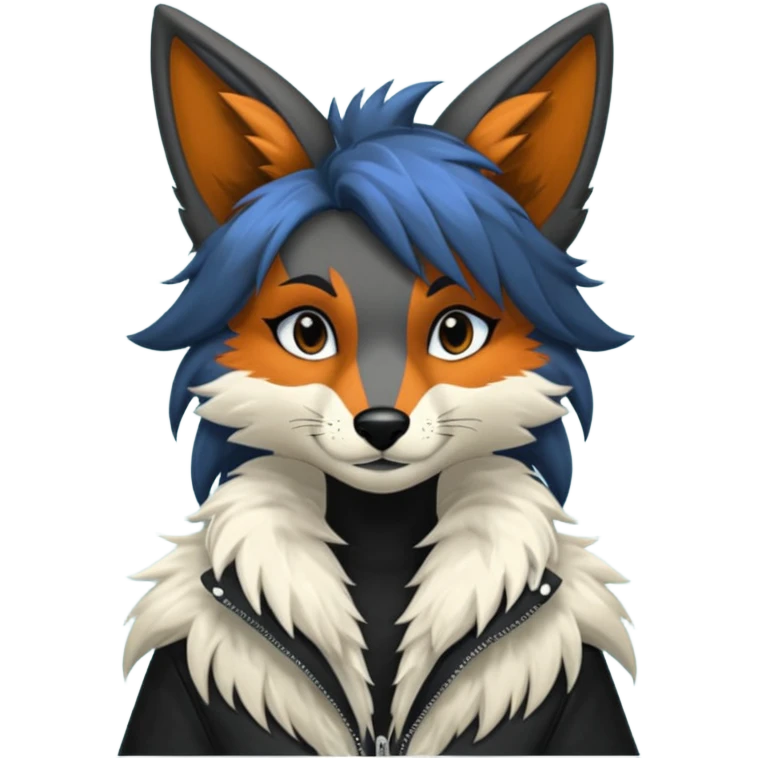 Edgy anthro furry by Falvie, LiLaiRa, AngieWolf emoji