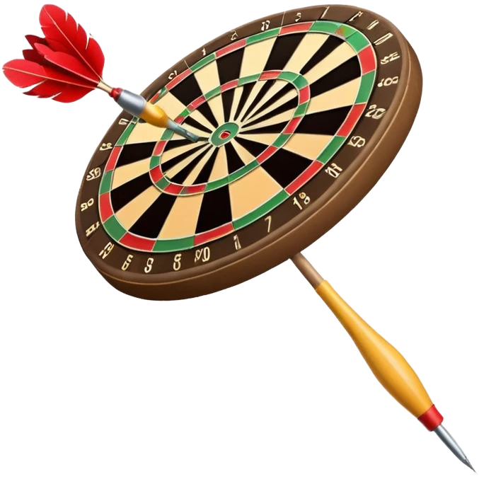 Darts emoji