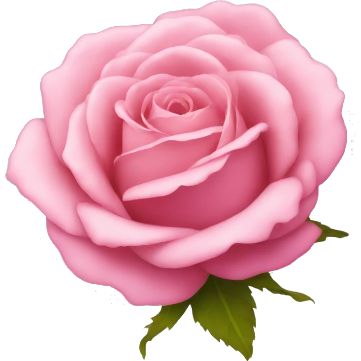 pink rose emoji