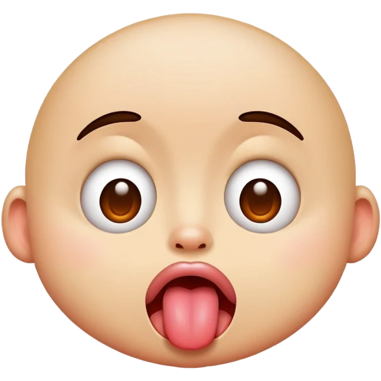 silly face with tongue out and crossed eyes emoji