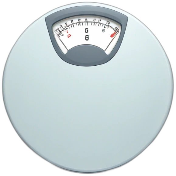 bathroom scale with error in place of numbers emoji