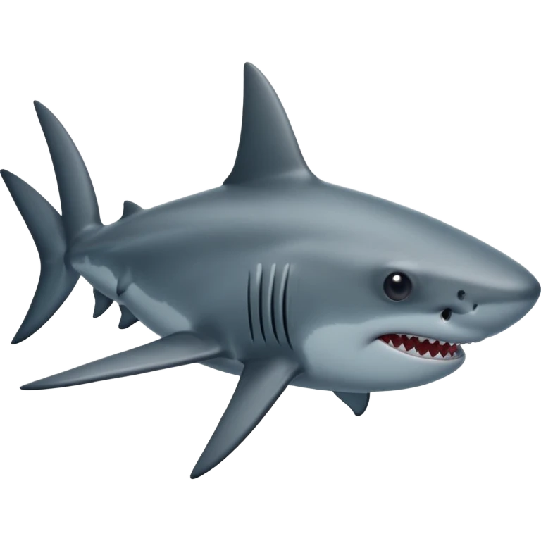 Black shark emoji