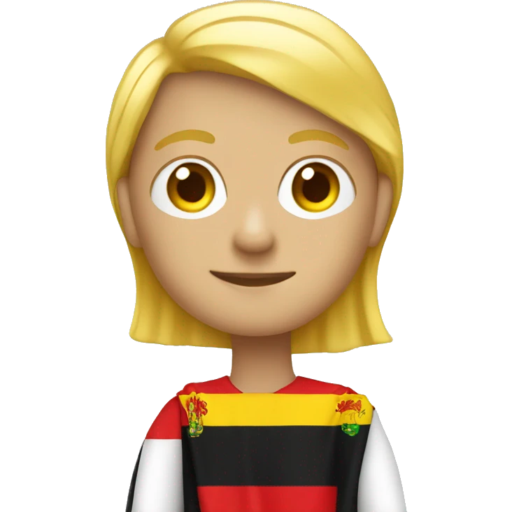 Emoji avec un drapeau belg emoji