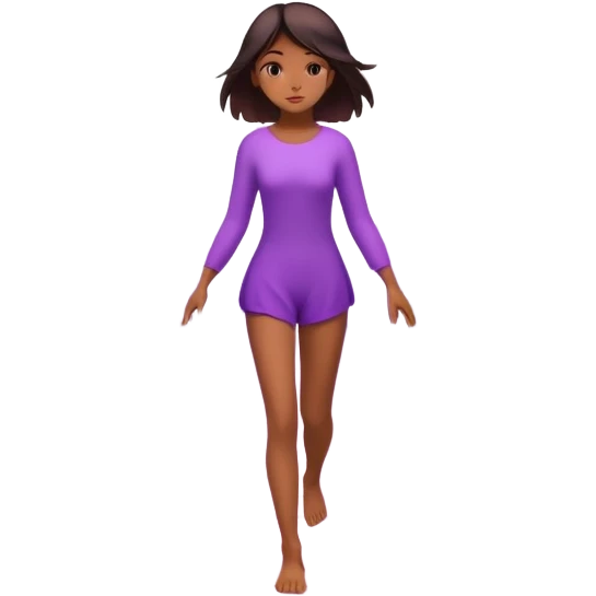 
A small figure walks across a glowing bridge, holding soft pink and purple orbs in each hand—symbolizing compassion and forgiveness. A gentle heart aura trails behind them, showing healing in motion. emoji
