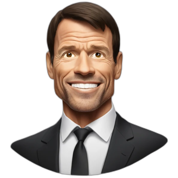 Tony robbins, motivational speaker emoji