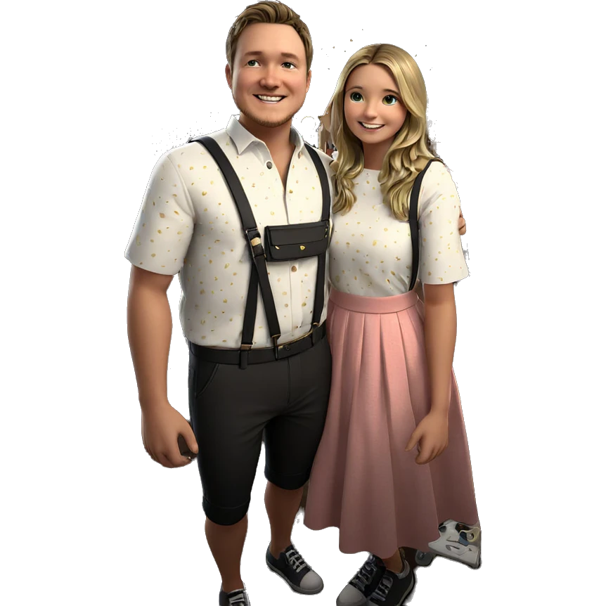 smiling couple under night sky emoji