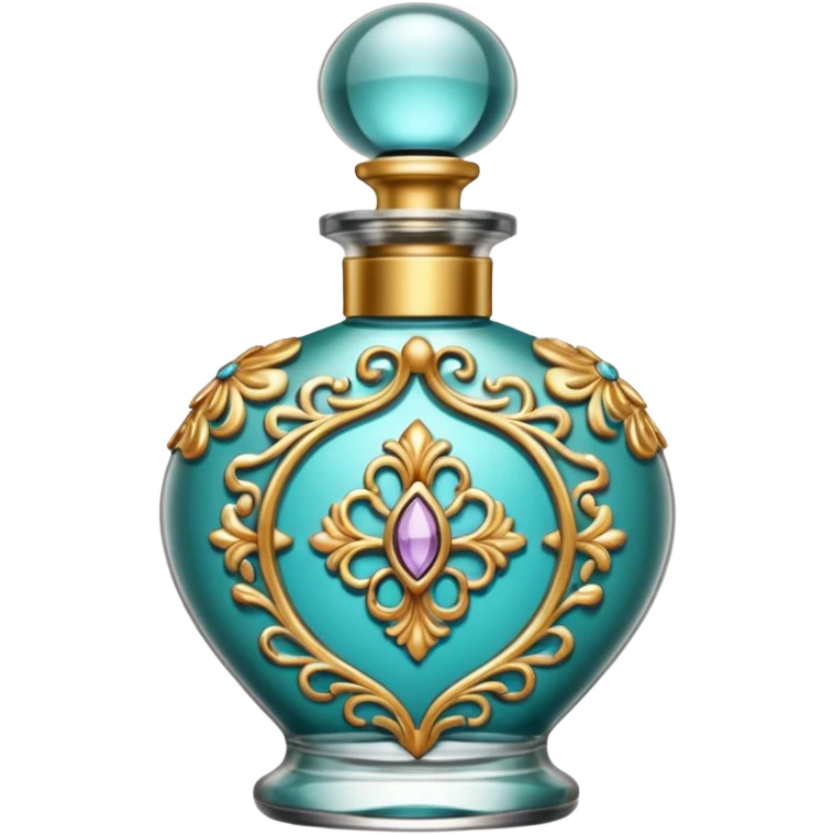 bottle of perfume exquisite large takes all the space emoji