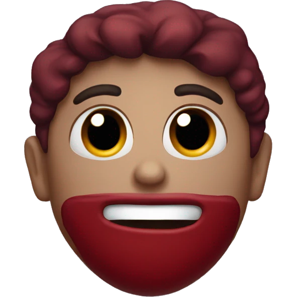 Dark red Heart emoji