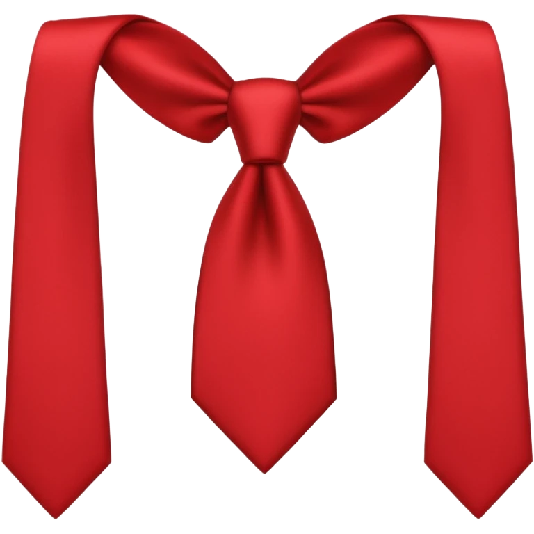 red Tie emoji