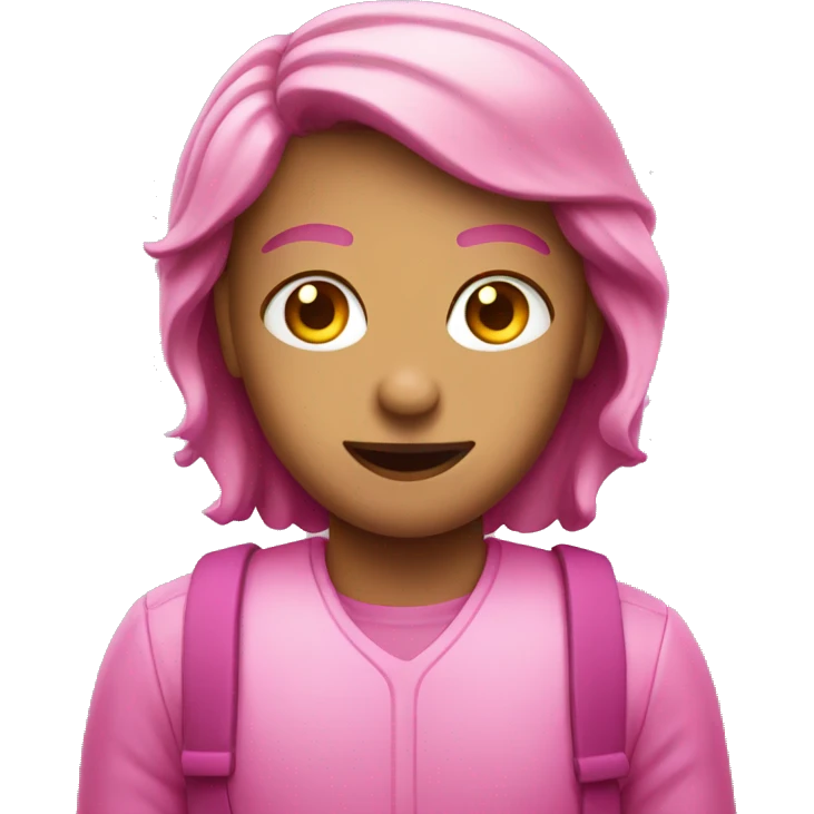 Pink Netflix  emoji