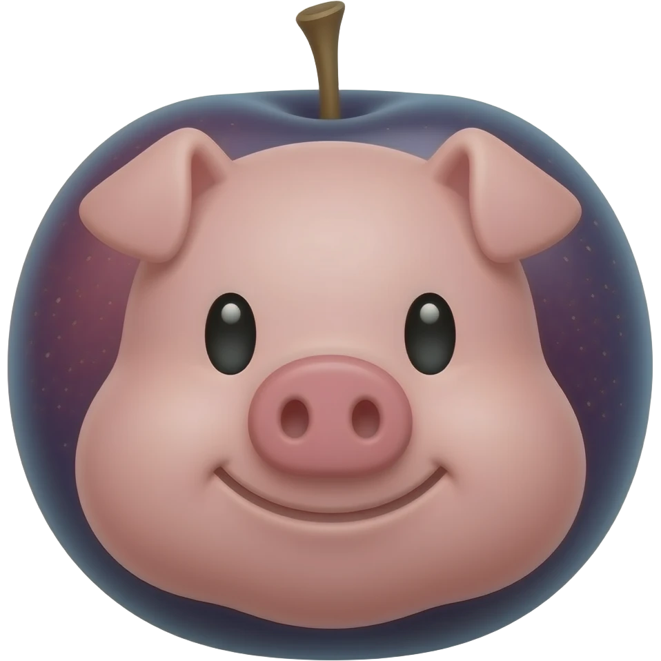 Hog plum emoji