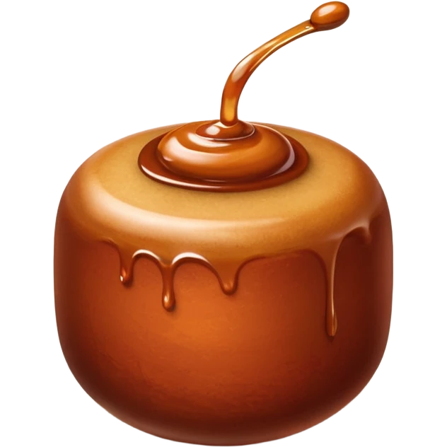 Create a brown cylindrical gulab jamun emoji