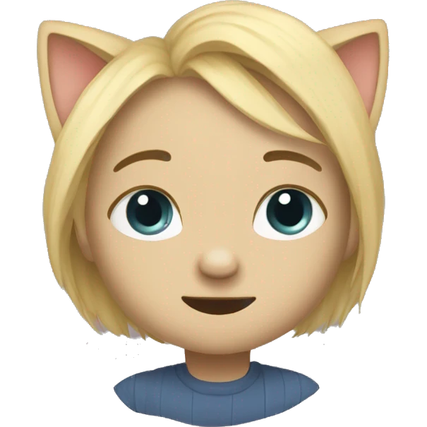 Плед с котенком emoji