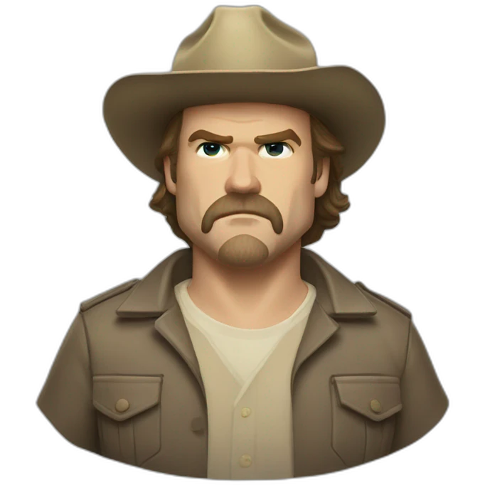 Jim Hopper David harbour emoji