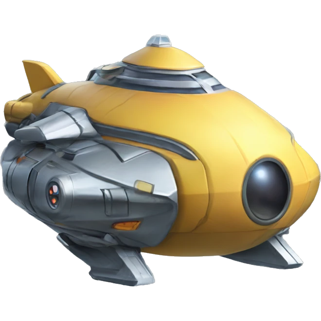 Spaceship car  emoji