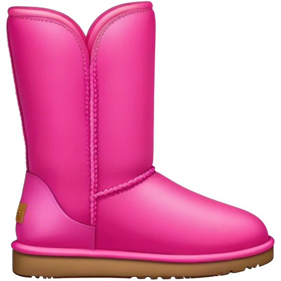hot pink Ugg boots 5K emoji