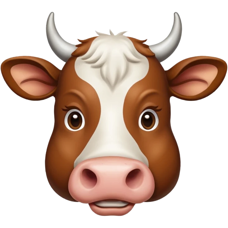 cow saying "kupal kaba?" emoji