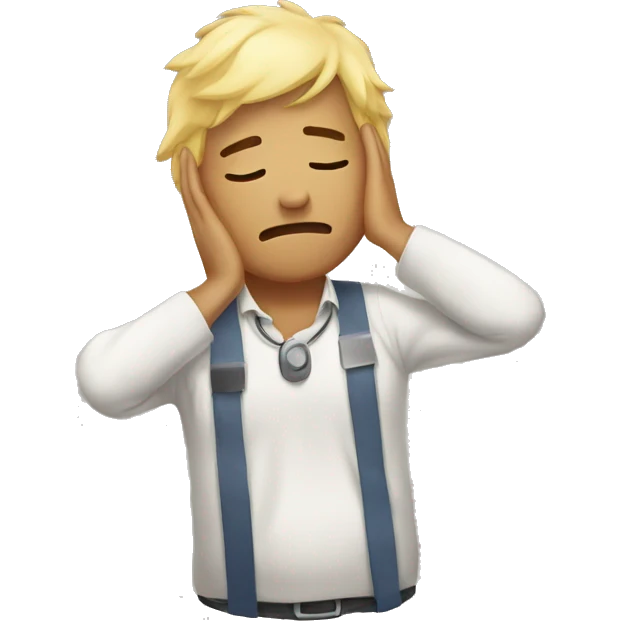 tired  emoji