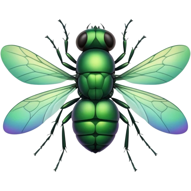 Fly getting smashed emoji