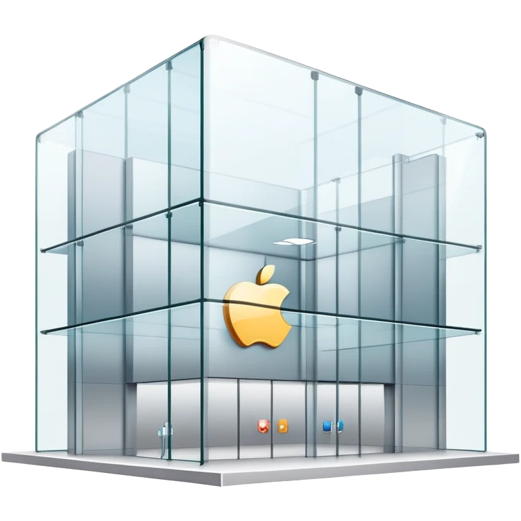 Apple Store building  emoji
