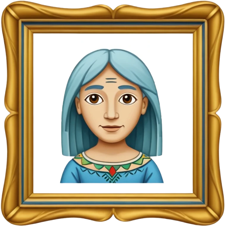  picasso painting frame emoji