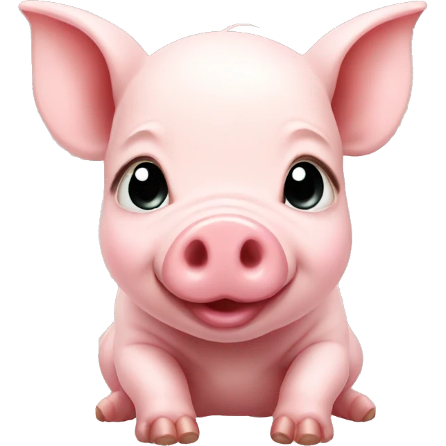 baby pig emoji