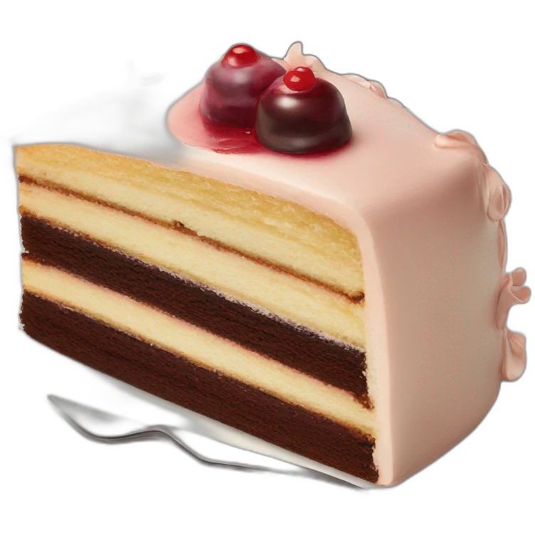 Montblanc cake emoji
