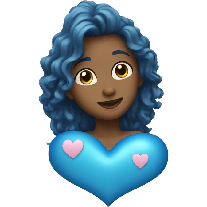 blue heart emoji