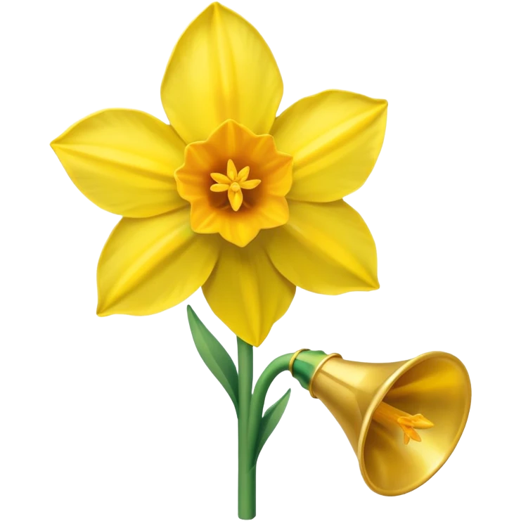 Daffodil emoji