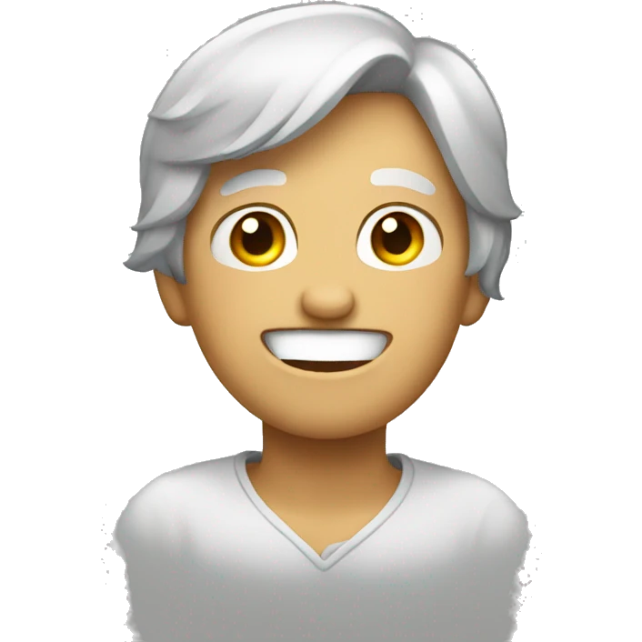 create an emoji who cries of laughing emoji