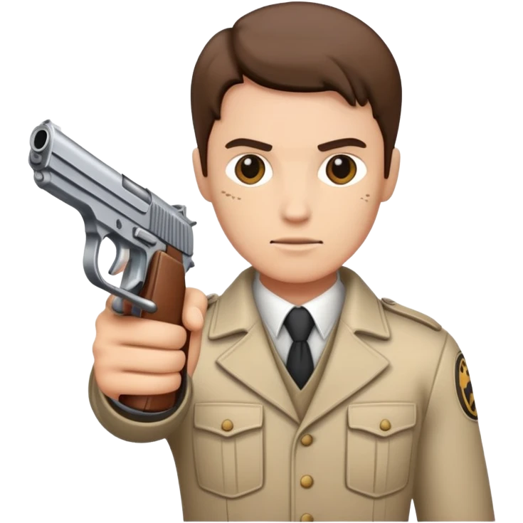 Double Pistol With Hands emoji