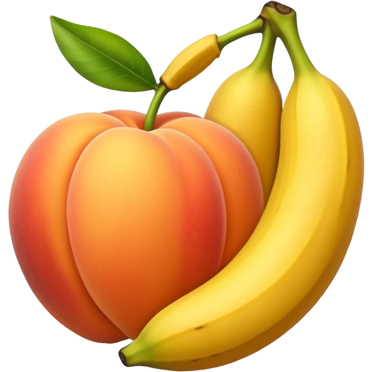 🍑🍌 emoji