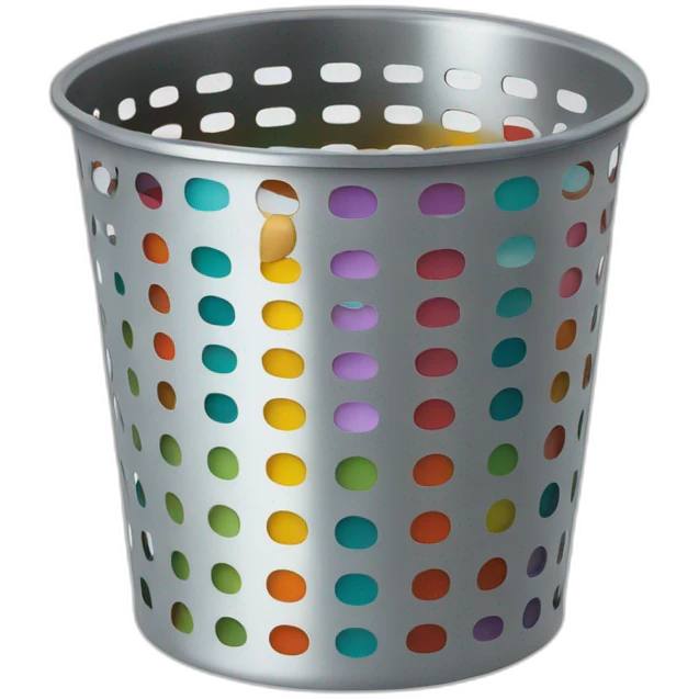 colorful sieve emoji